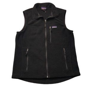 Patagonia Synchilla Sweater Vest Black Sz S